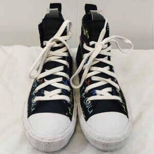 Converse Youth Black "NOT A CHUCK" Shoes/Sneakers Sz3Y SKU3470